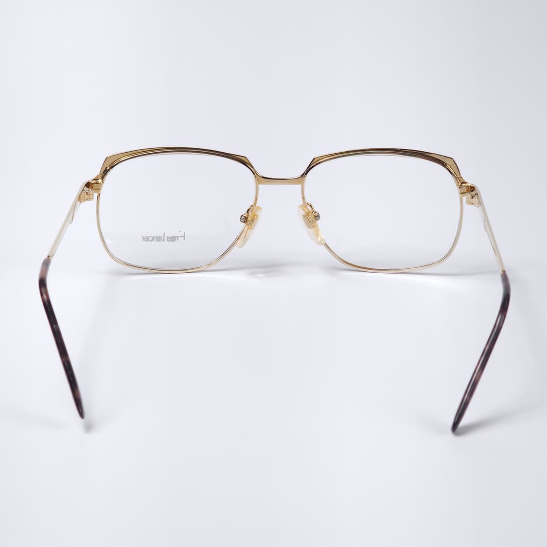 90년도 18K 도금 빈티지 금테 안경 상품이미지8