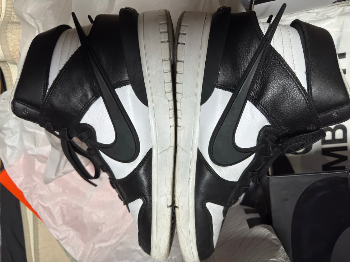 나이키 x 앰부쉬 덩크 하이 블랙 265 상품이미지2