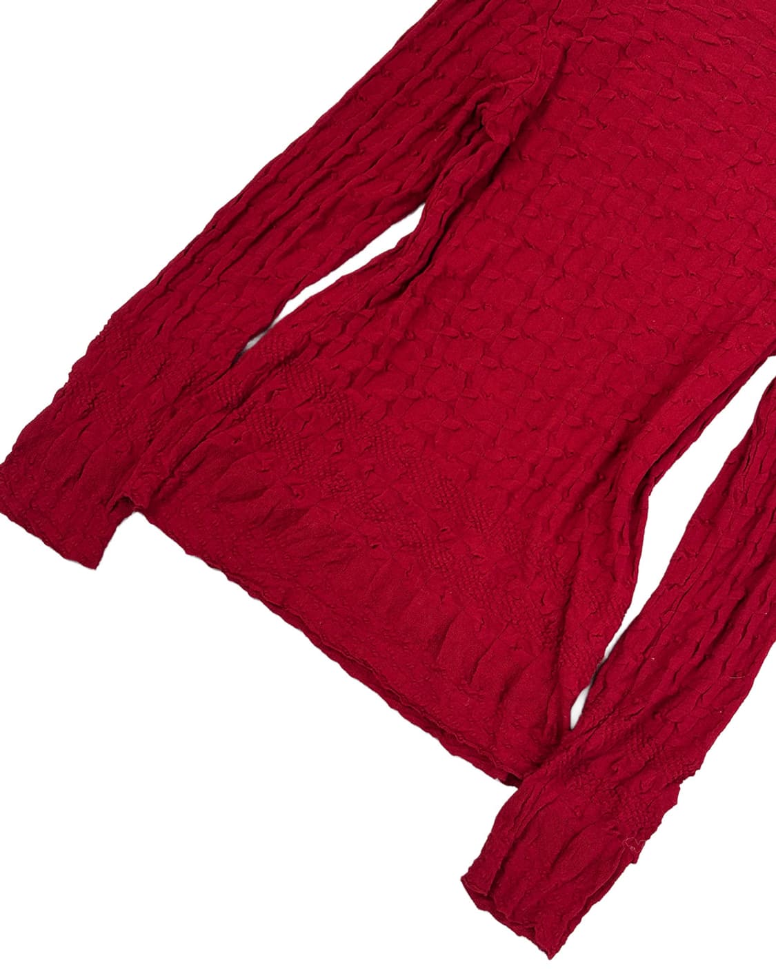 ISSEY MIYAKE Heart HAAT 레드 스모킹 하프넥 티 상품이미지3