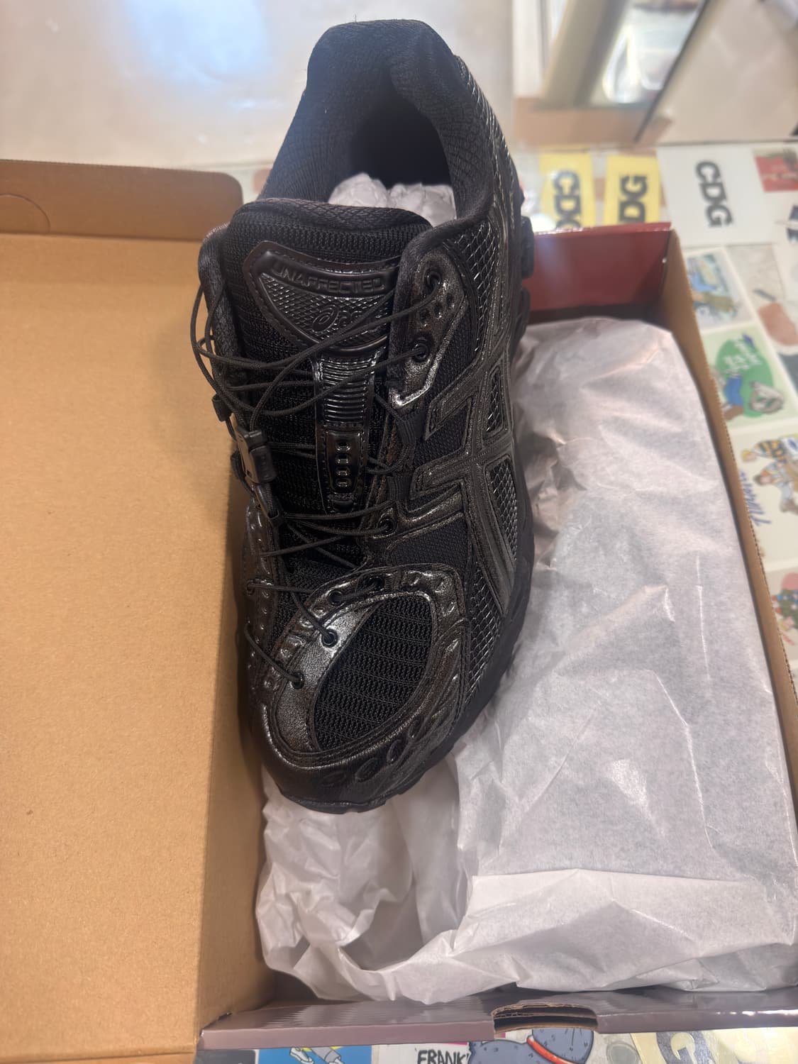 아식스 x 언어펙티드 블랙 젤 님버스 10.1 새상품 275 상품이미지1