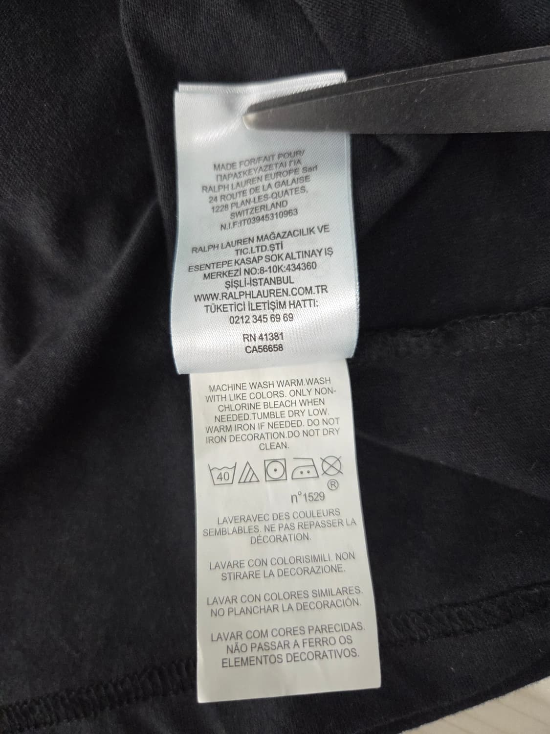 폴로 랄프로렌 에센셜 코튼 레드 포니 반팔 티셔츠 상품이미지9