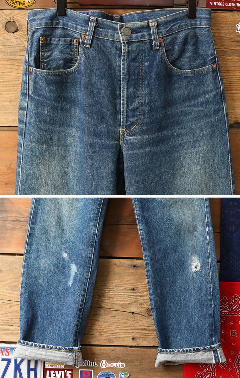 
일본판 90s levis 리바이스 LVC 503BXX 빅E 셀비지 데님 상품이미지3