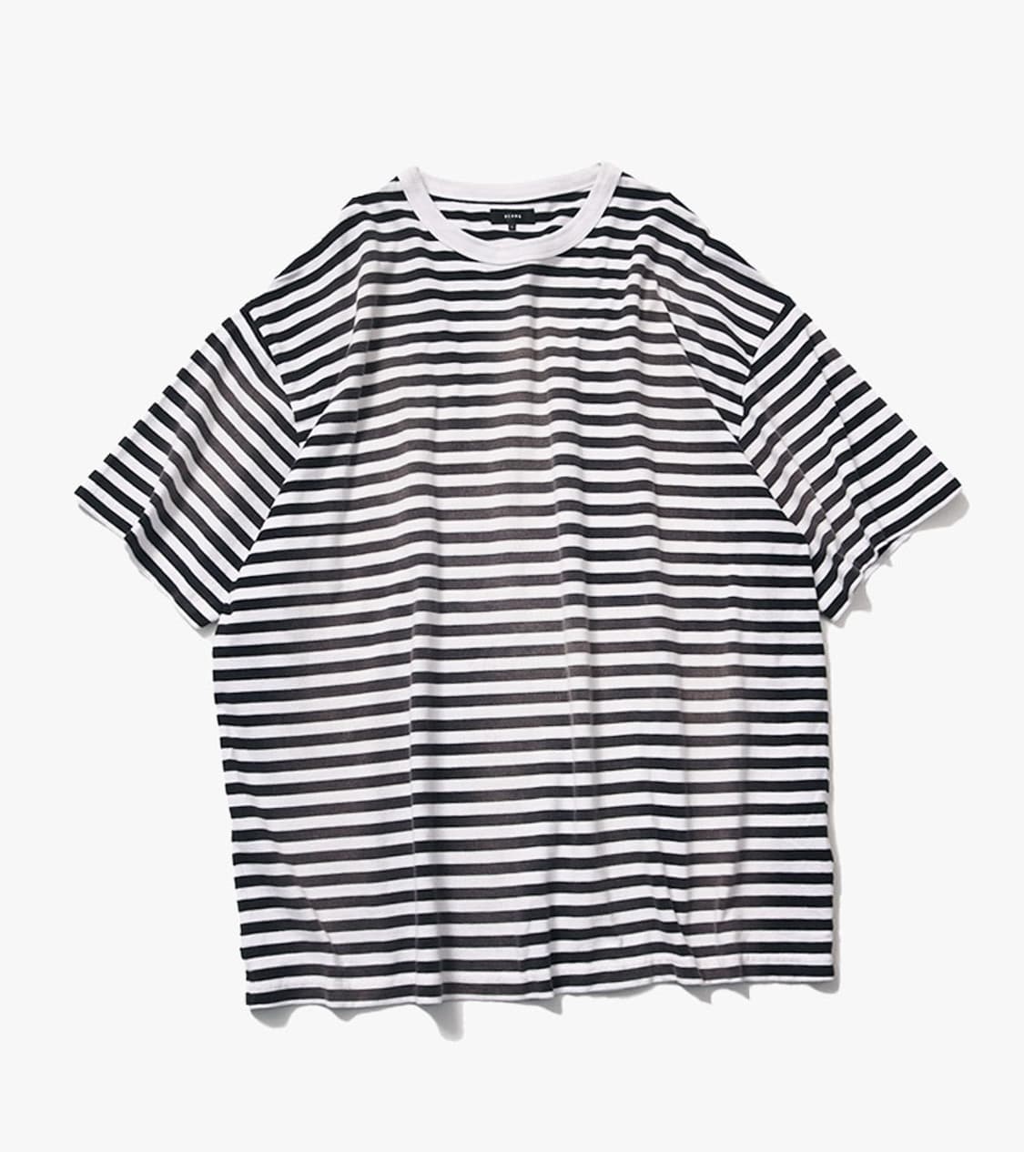 BEAMS - FADE BORDER T SHIRT 상품이미지1