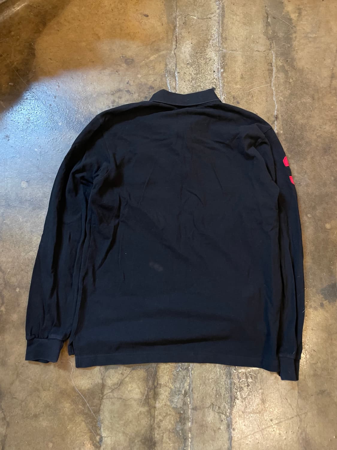 폴로 랄프로렌 레드 빅포니 PK 긴팔티셔츠 블랙 상품이미지7