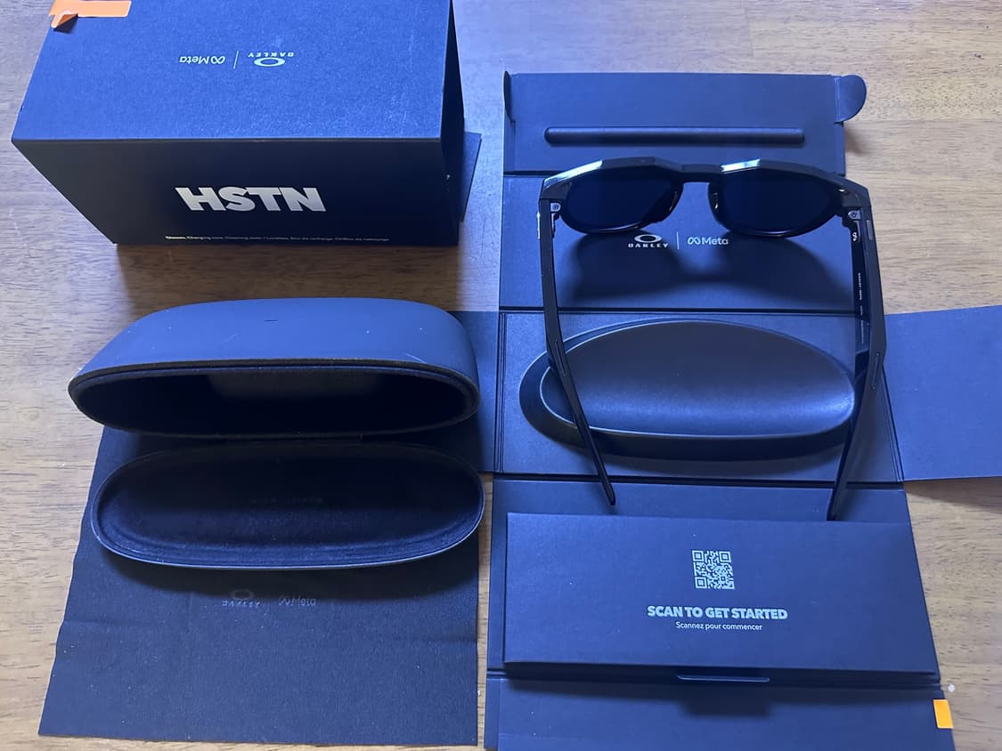 메타x오클리 HSTN 블랙 편광 선글라스 상품이미지3