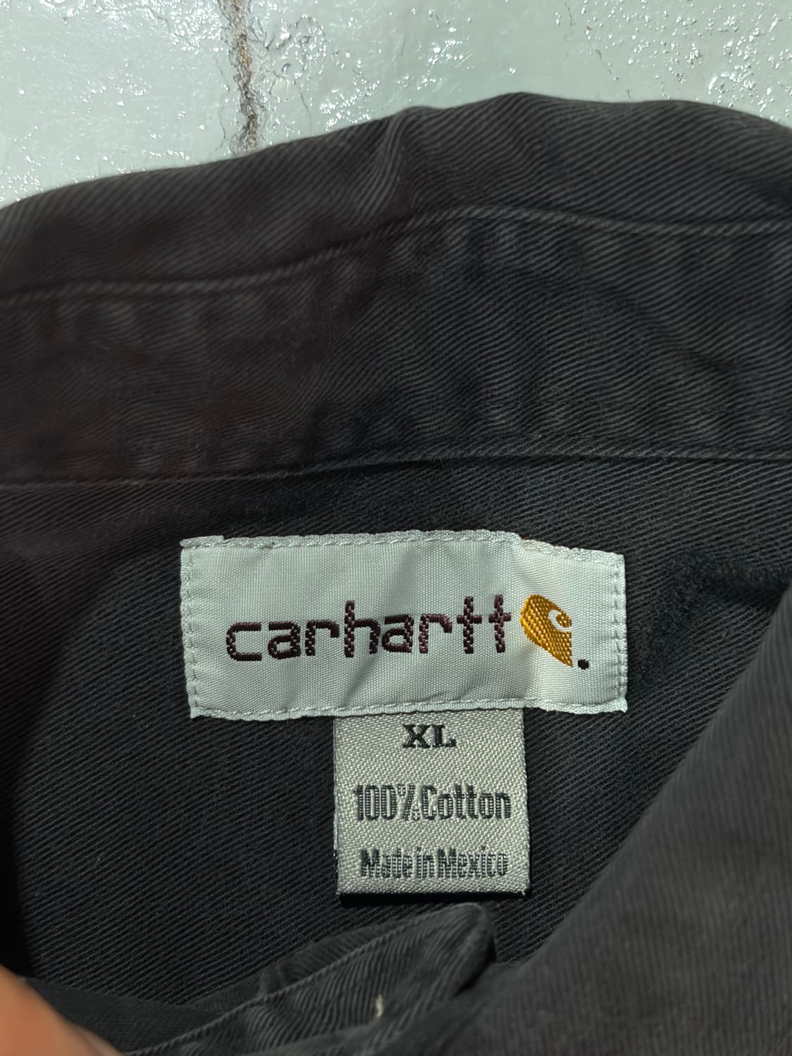 FR칼하트(Carhartt) 블랙 워크웨어 셔츠 상품이미지3