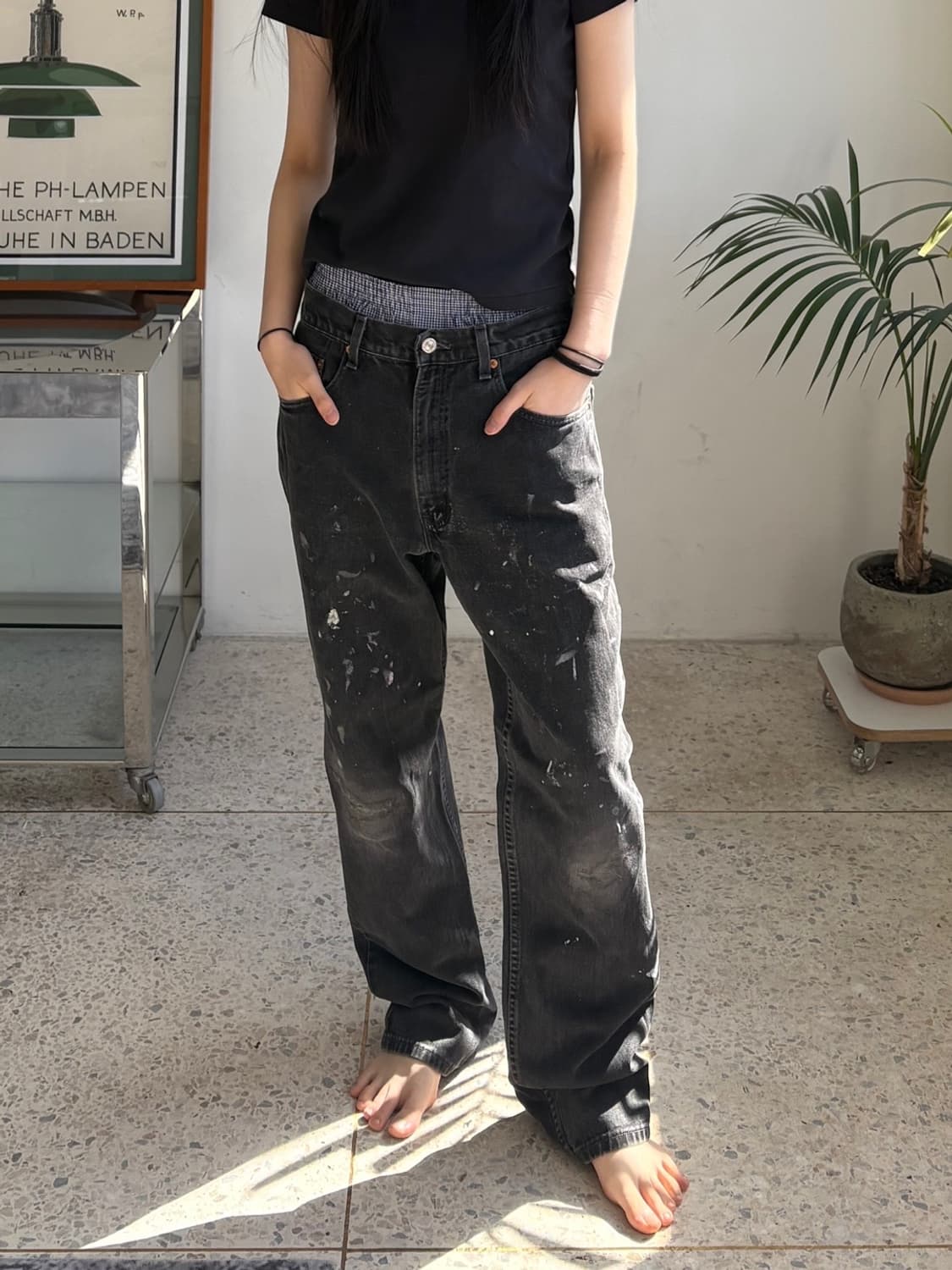 MADE IN USA 90‘s 550 블랙 상품이미지1