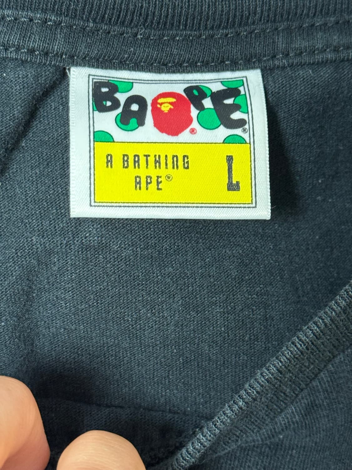 베이프 재팬 헤드 티셔츠 L 상품이미지5