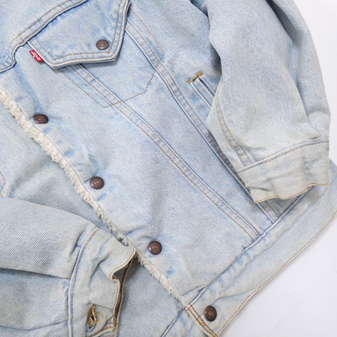 리바이스 80s USA 쉐르파 데님 자켓 상품이미지4