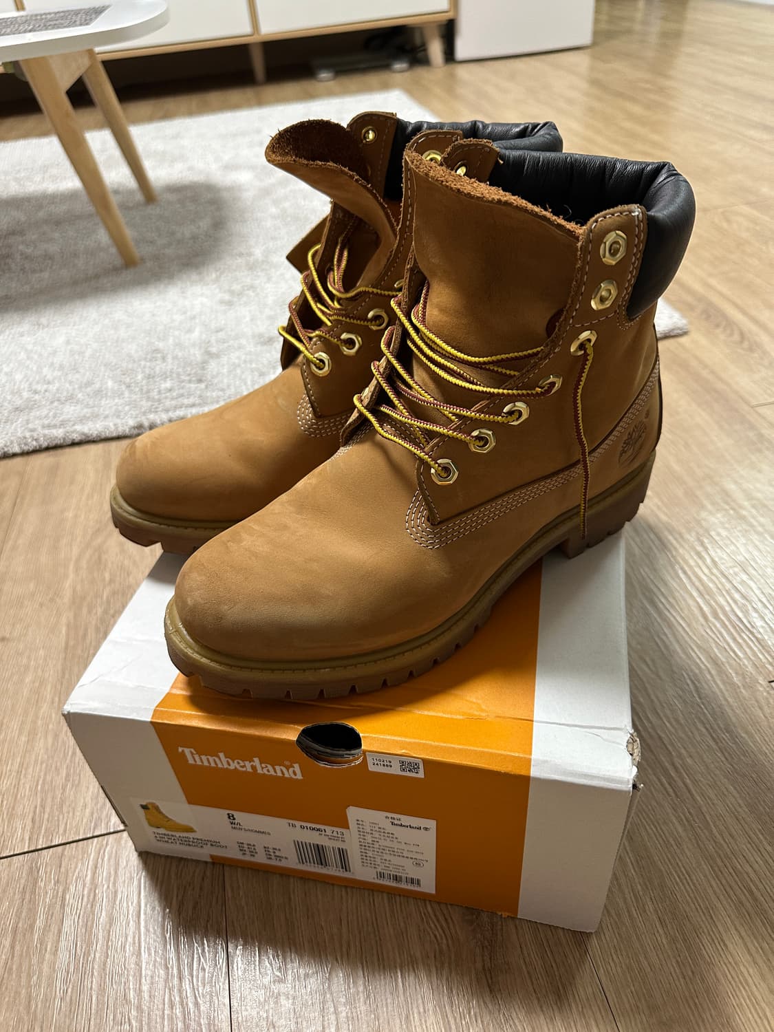 [260] 팀버랜드 프리미엄 6인치 워터프루프 부츠 위트 누벅 상품이미지1