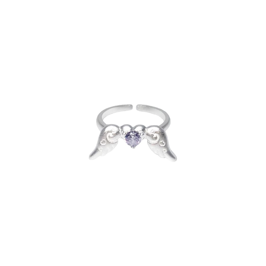ShaSha guardian angel silver ring 상품이미지1