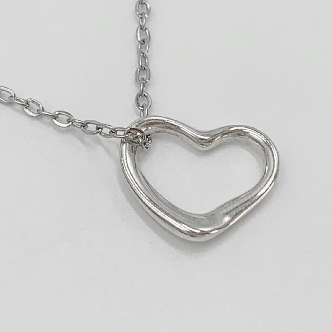 티파니 엘사 퍼레티 오픈 하트 미니 펜던트 목걸이 NO.109 상품이미지7