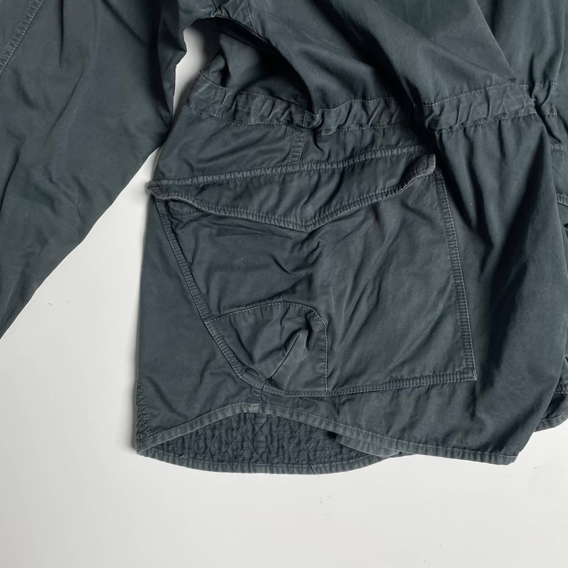 Siva  스트랩 셔링 포인트 코튼 파카 상품이미지7