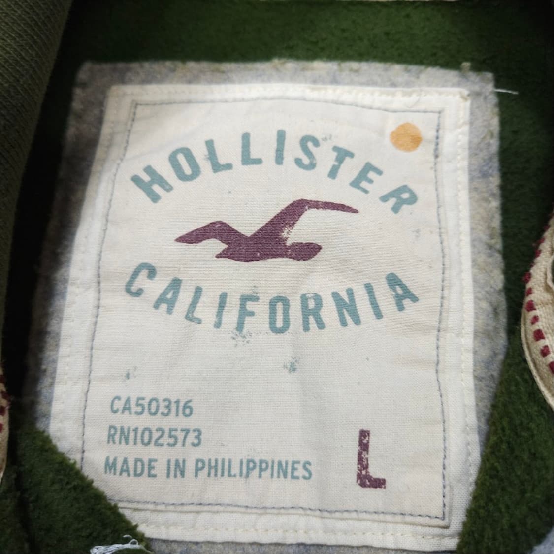홀리스터 코튼 져지 L 상품이미지4
