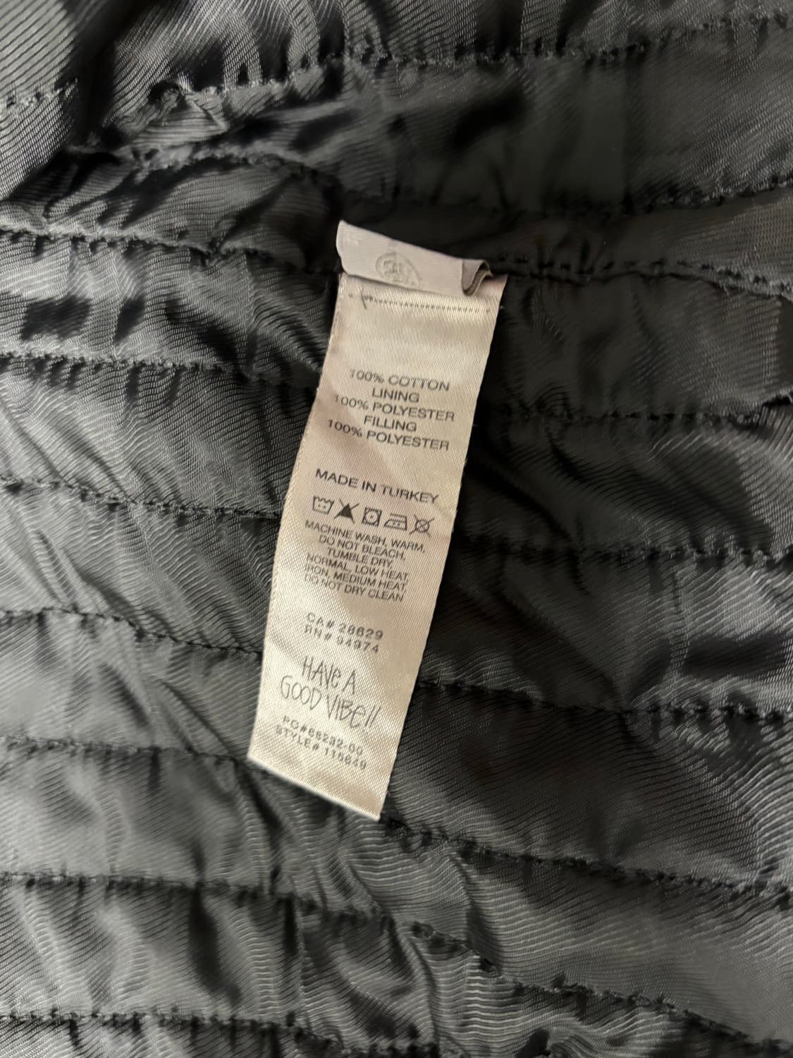 스투시 캔버스 인슐레이티드 워크 자켓 블랙 L 상품이미지5