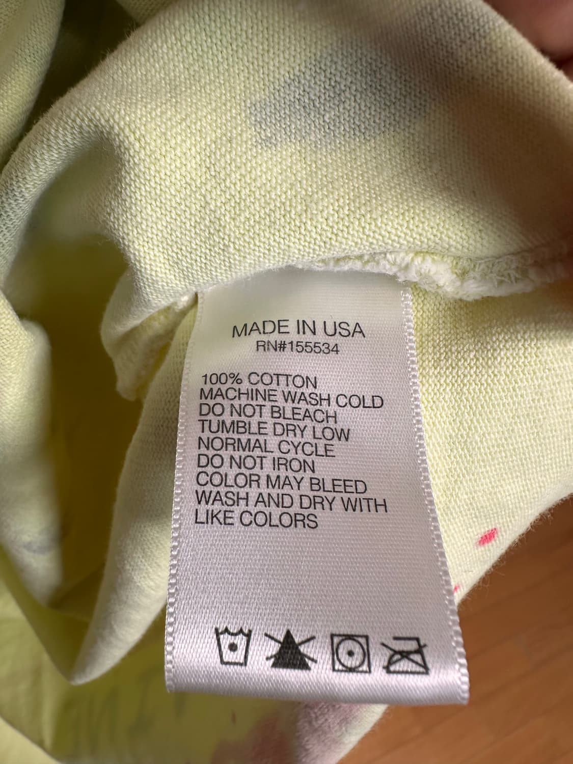 칸예 웨스트 X wes lang ye 머천 롱슬리브 상품이미지4