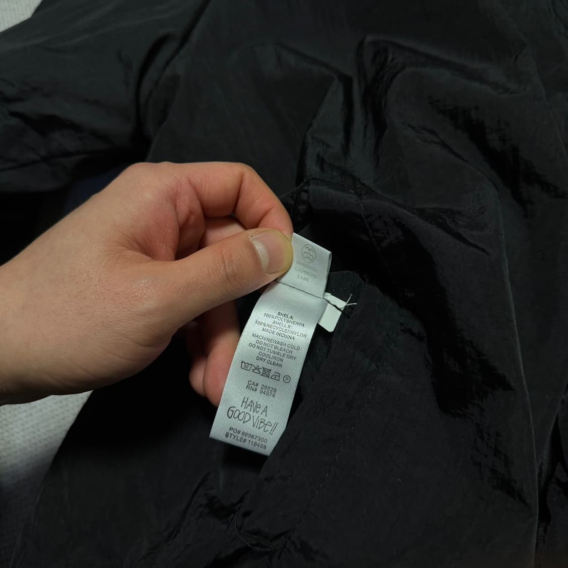스투시 8볼 리버시블 쉐르파 플리스 자켓 상품이미지9