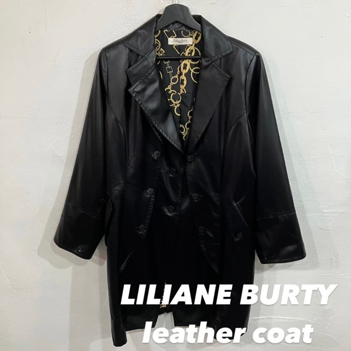 릴리안 벌티 레더 코트 상품이미지1