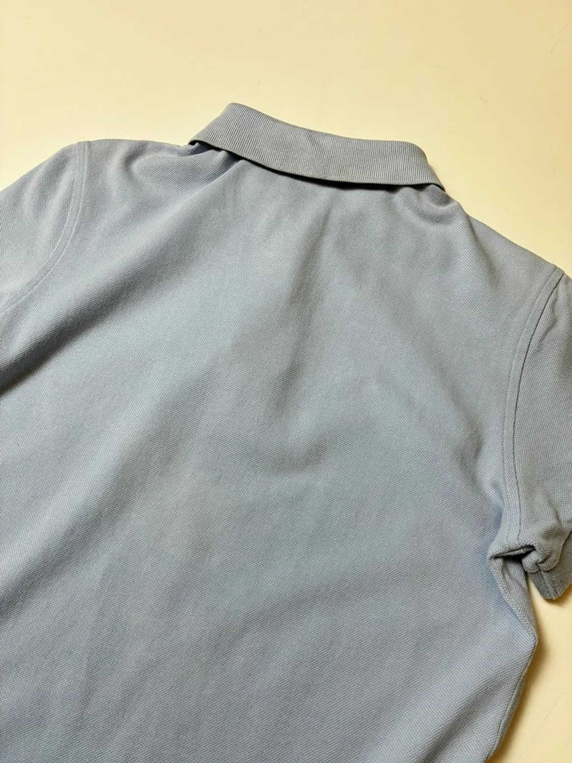 버버리 00's 클래식 로고 자수 반팔 카라 티셔츠 PN9011 상품이미지4