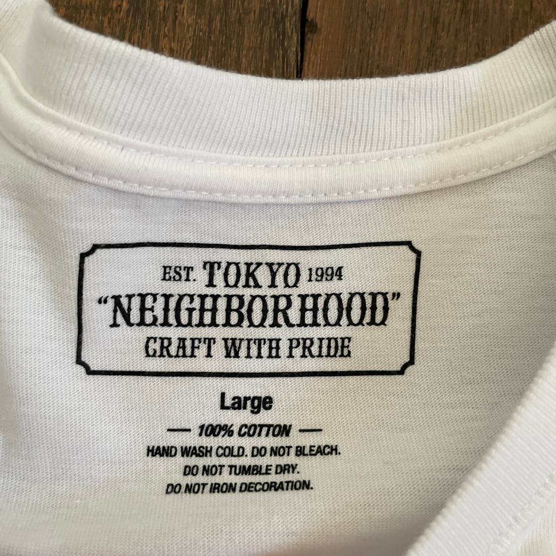 네이버후드 스네이크 반팔 티셔츠 상품이미지3