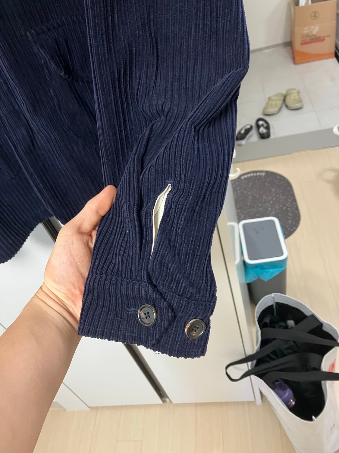 vdr 코듀로이 자켓 네이비 L 상품이미지5