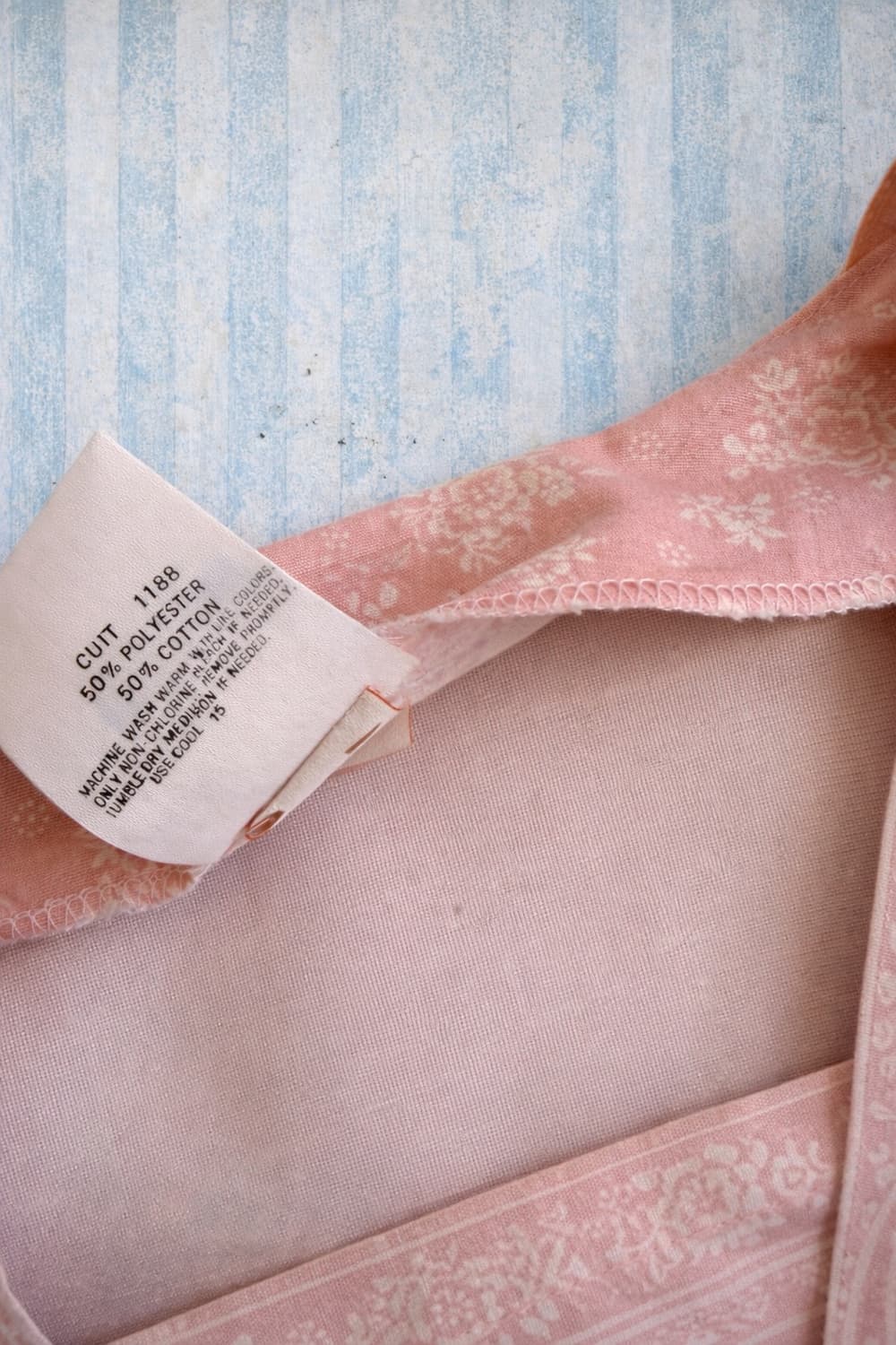 90’s USA vintage pink floral dress 상품이미지4