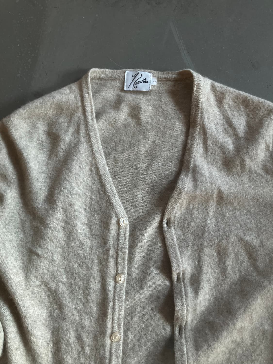 니들스 울 가디건 L 상품이미지2