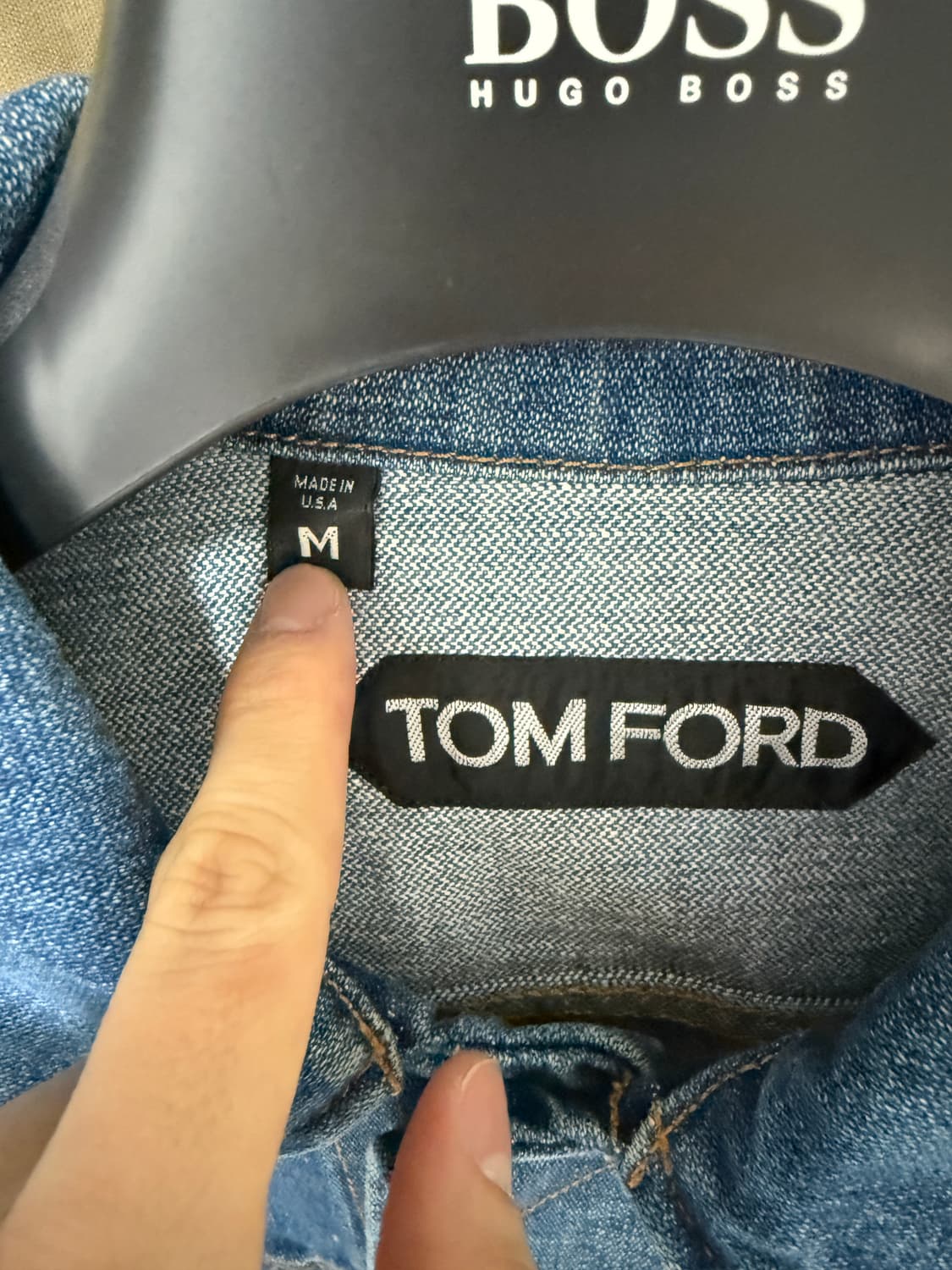 톰포드 데님 트러커  상품이미지3