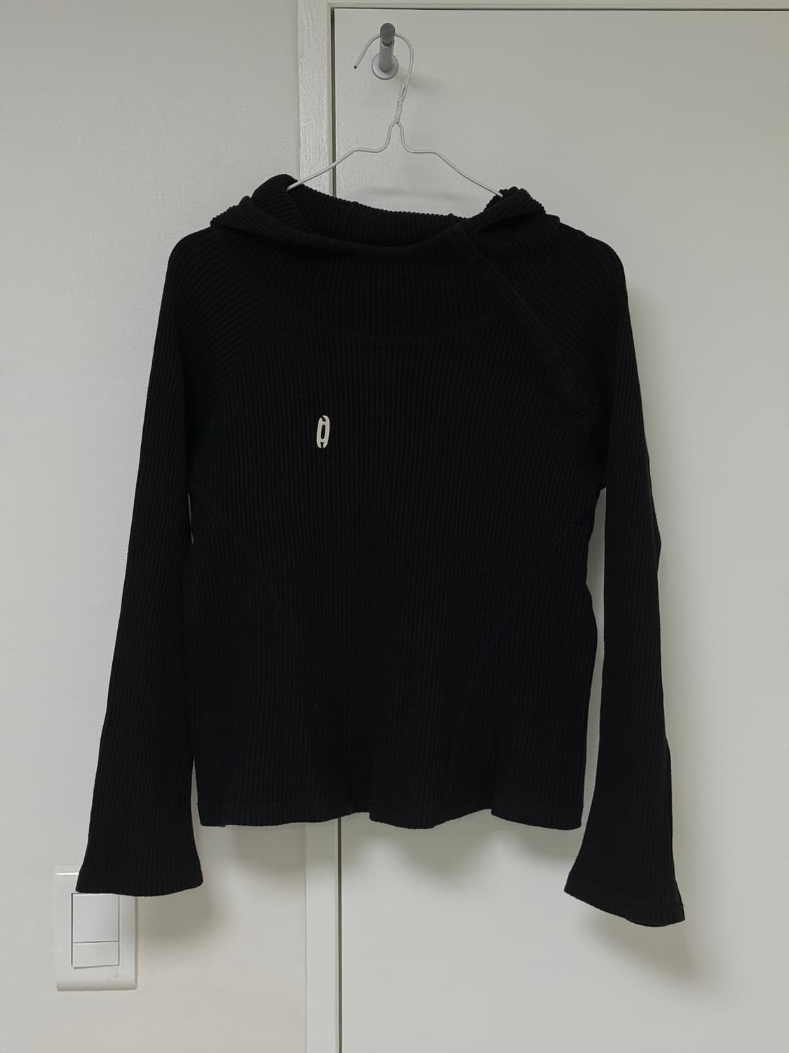 할로미늄 슬림 와플 후드 OS 블랙 상품이미지2