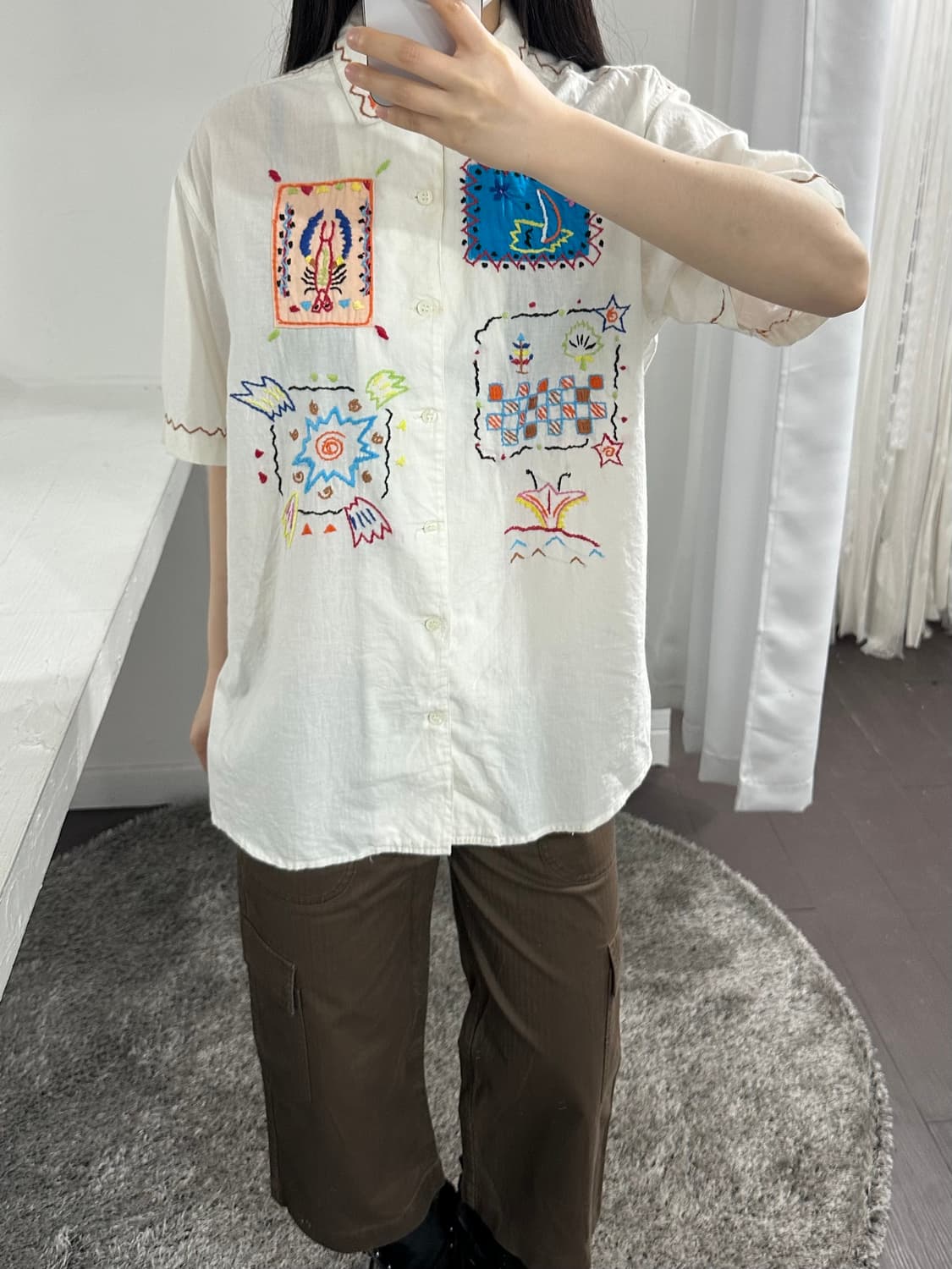 needlework design shirt 상품이미지2