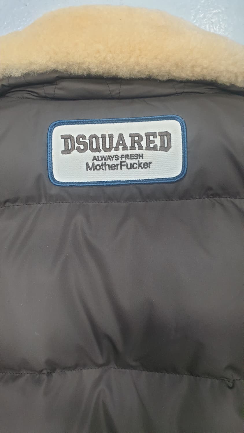 디스퀘어드 2 양털 카라 패딩 점퍼 상품이미지9
