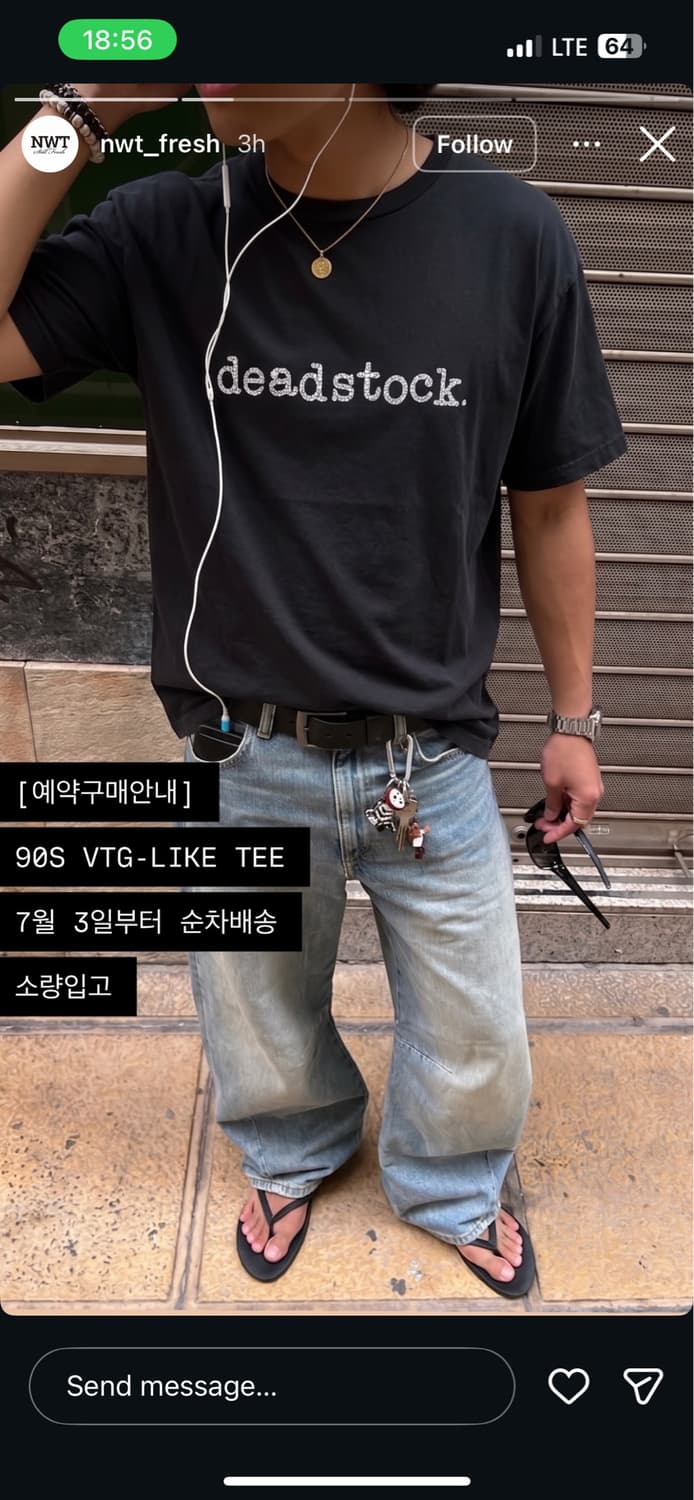 Nwt dead stock 티셔츠  상품이미지2