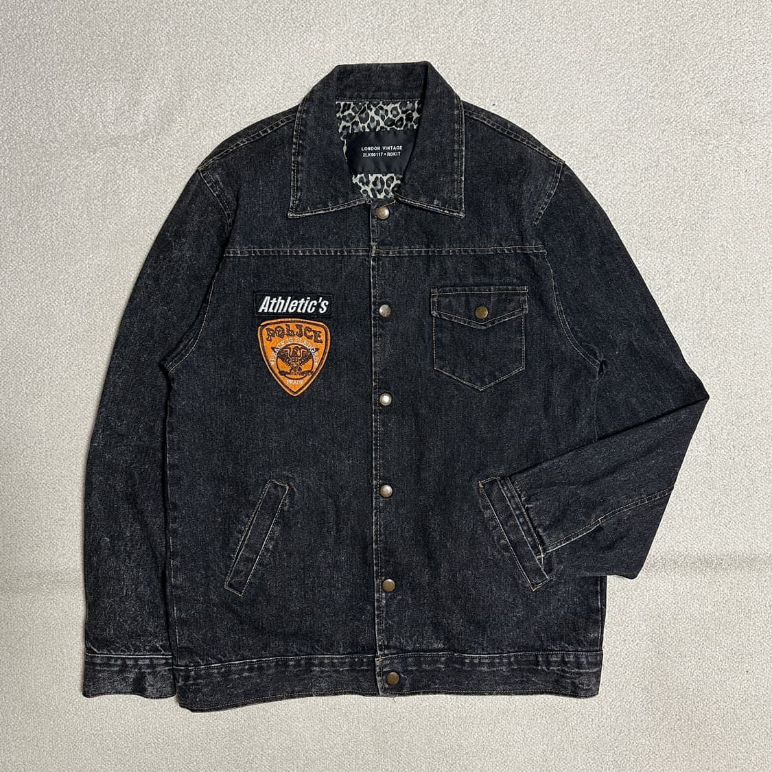 로킷 런던 빈티지 데님 자켓 상품이미지1