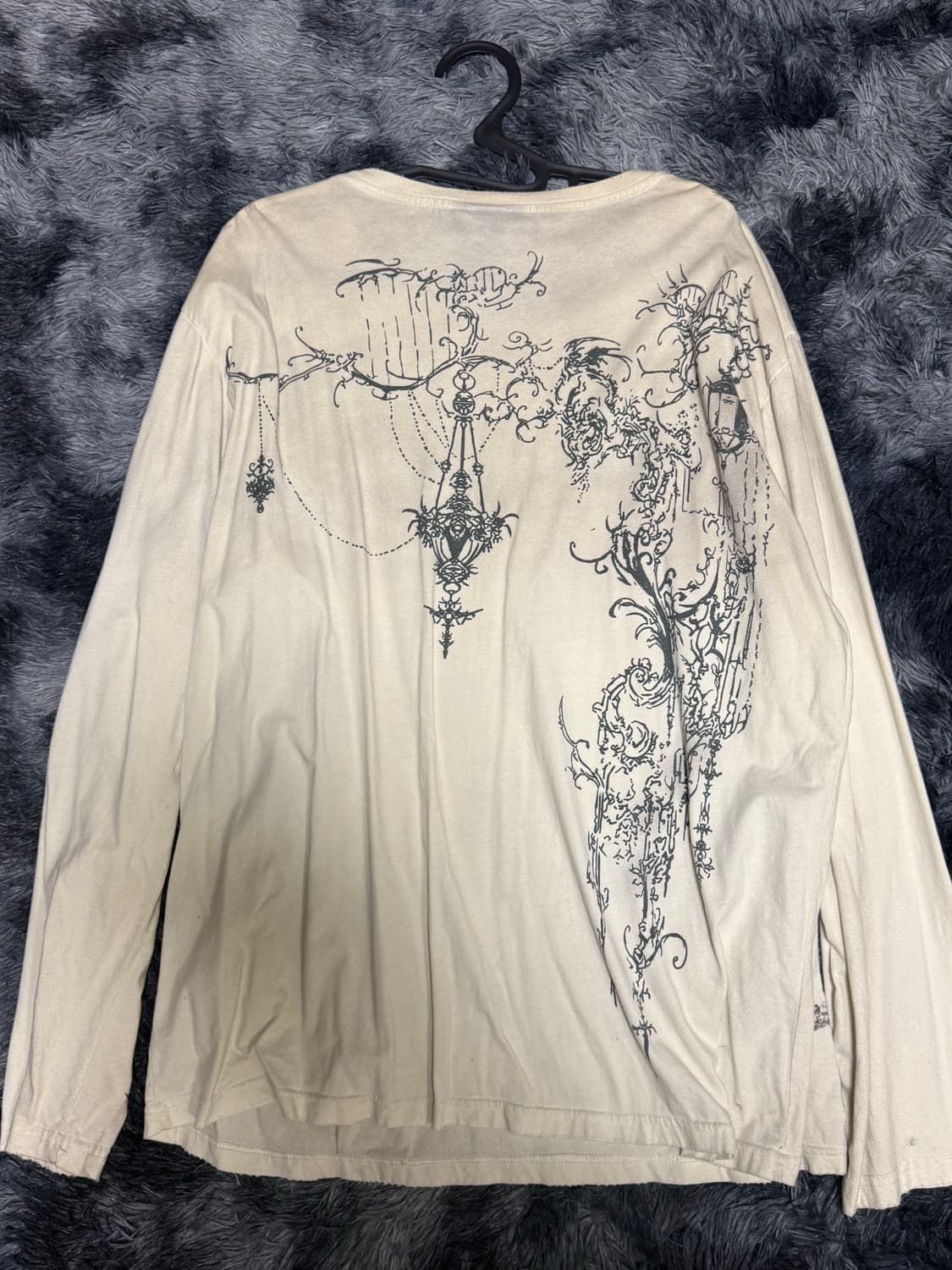 Vkei 무드 데미지 롱슬리브 상품이미지2