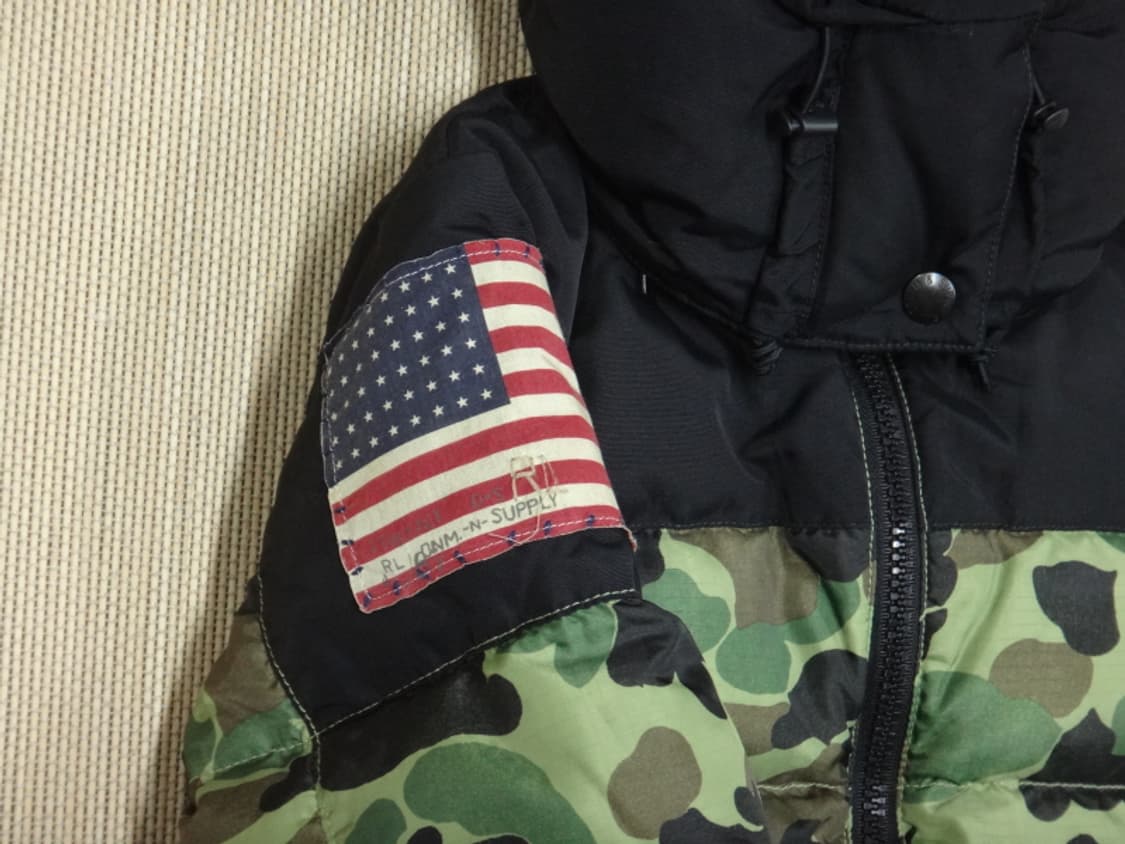 (XS) 데님앤서플라이 여성 성조기 카모 다운 패딩 상품이미지4