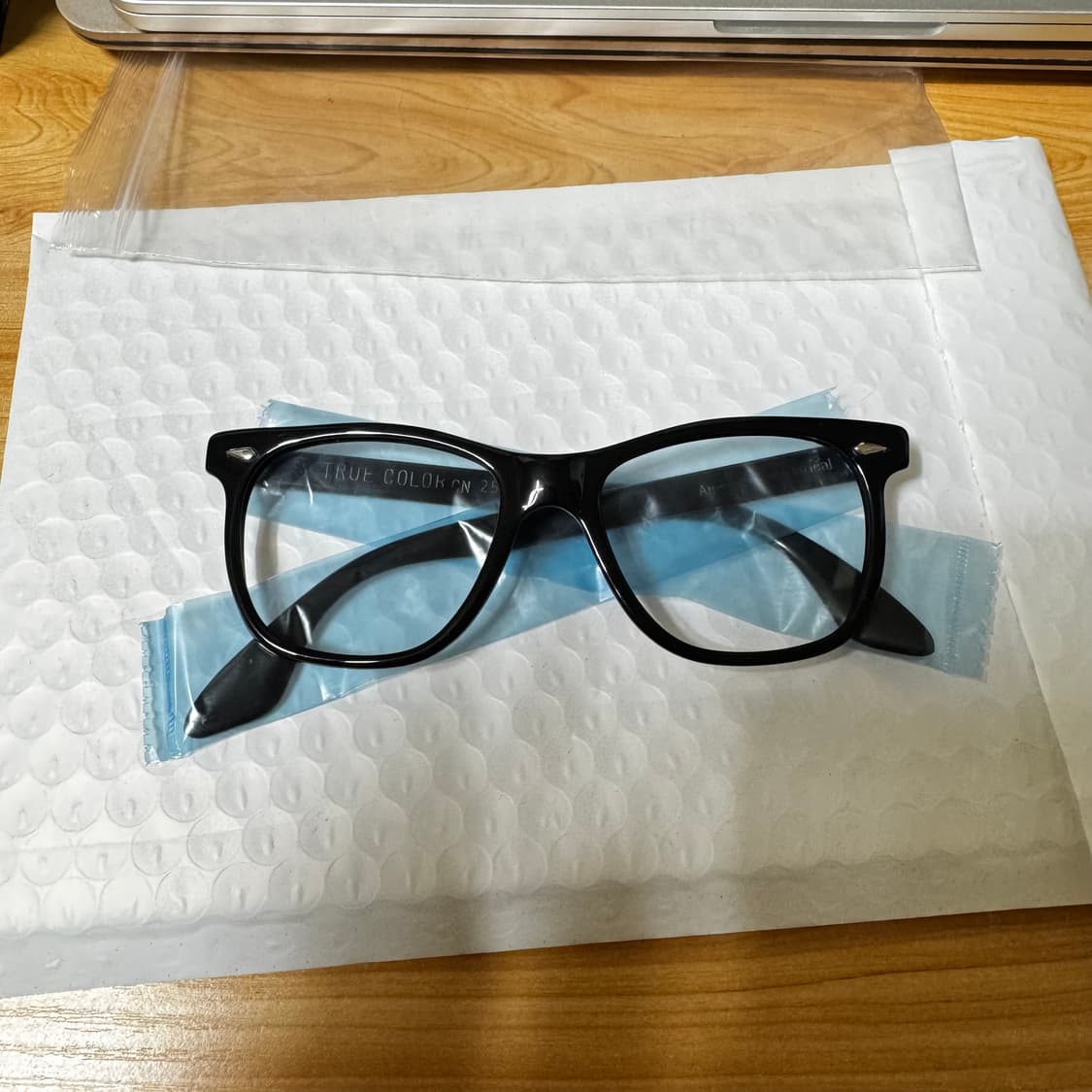 60s 아메리칸옵티컬 사라토가 51size 블랙 상품이미지2