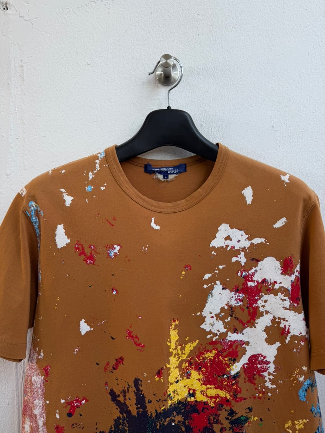 준야와타나베 핸드 페인트 반팔 티셔츠  상품이미지2