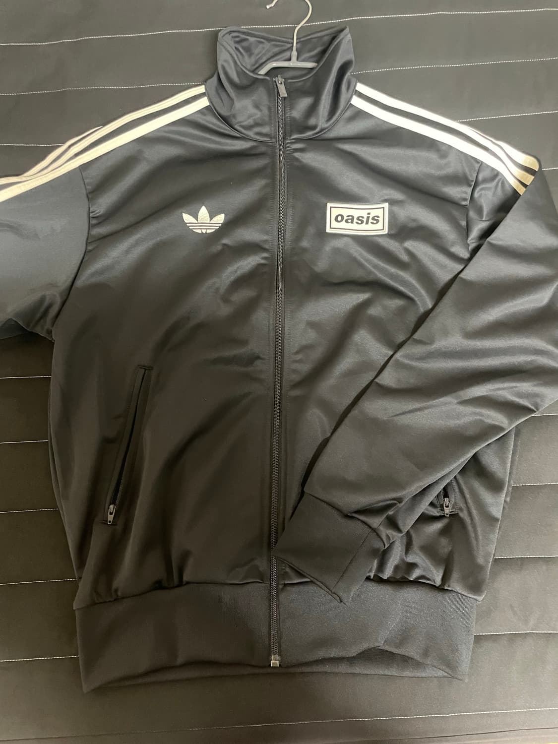 아디다스 x 오아시스 투어 파이어버드 트랙 탑 블랙 - US 사이즈 상품이미지2