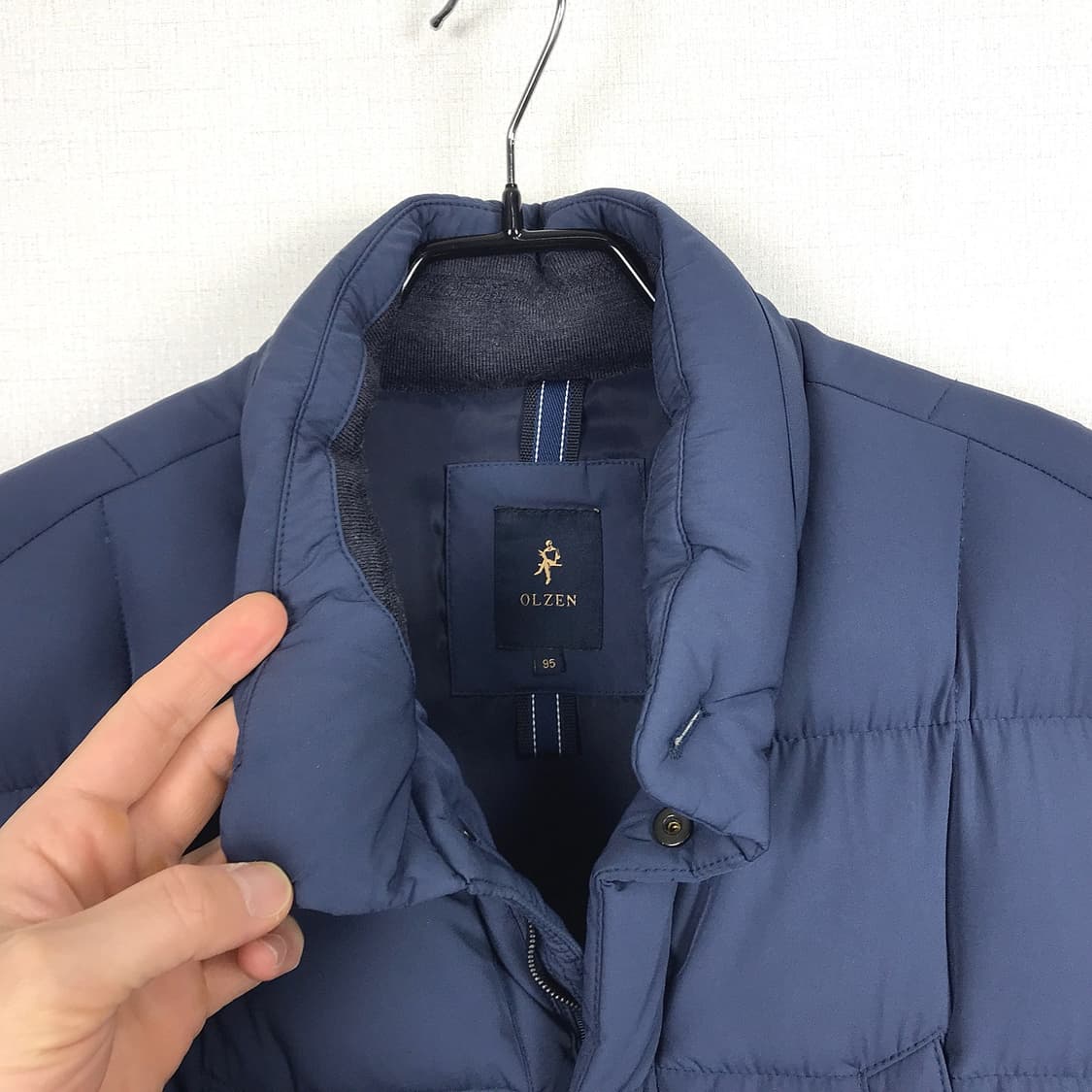 올젠 OLZEN 덕다운 패딩 점퍼 남성95 상품이미지4
