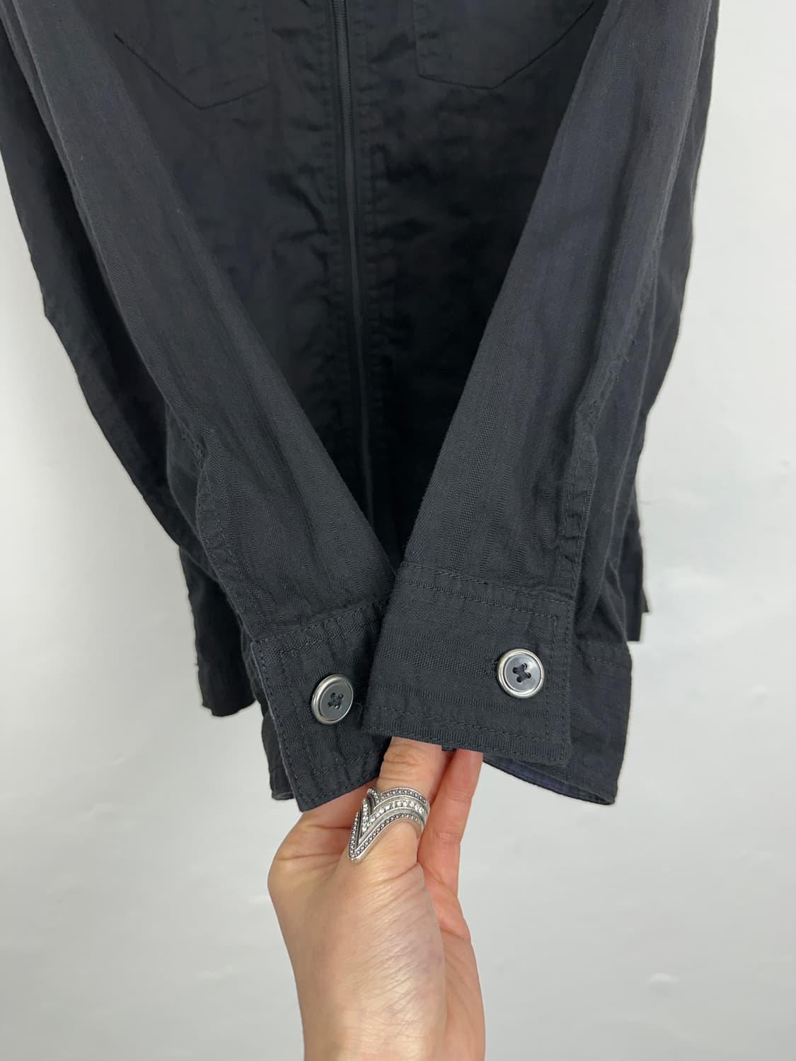 Louis Chavlon Stand Collar Zip-Up Jacket 상품이미지3