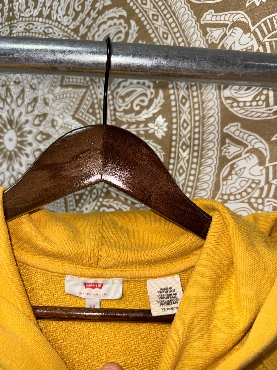 리바이스 여성 빅로고 프린팅 후드티  상품이미지4