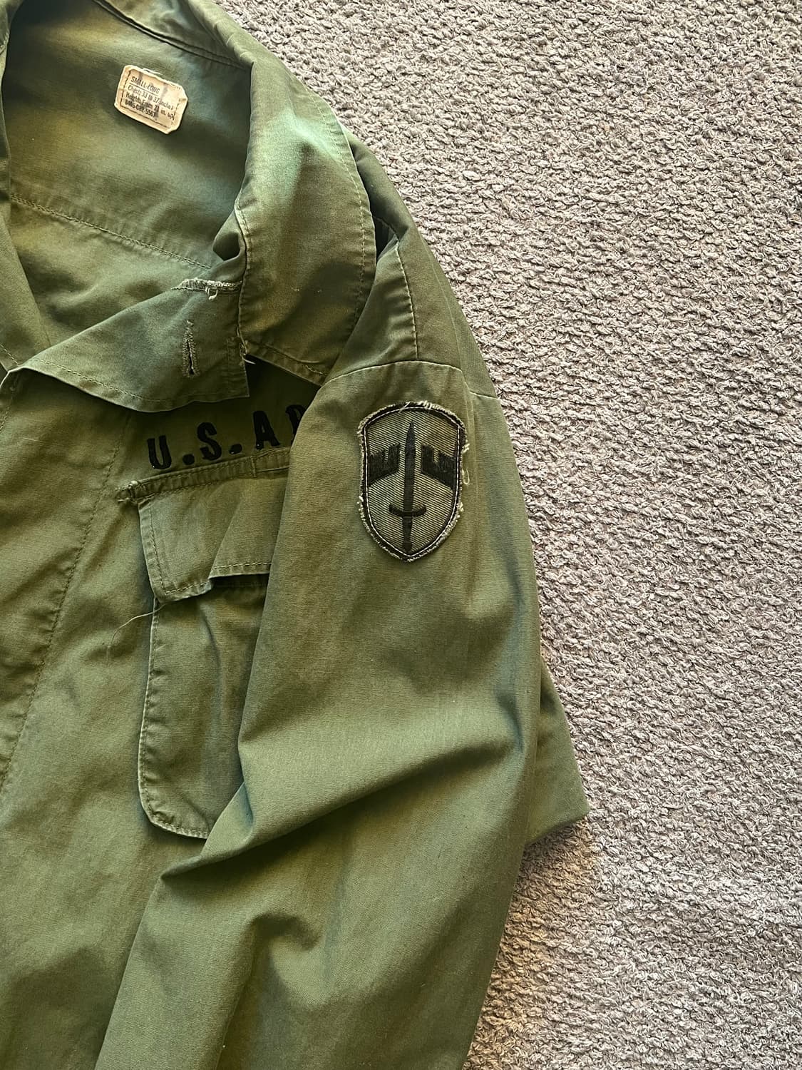 1969 Vietnam War 정글 퍼티그 Jacket 상품이미지3