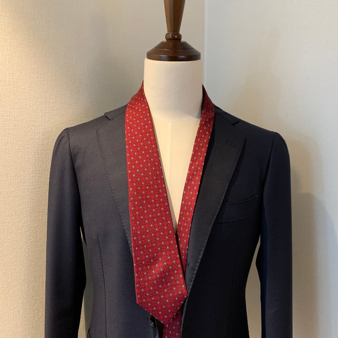 입생로랑(YSL) 페이즐리 명품넥타이 A+등급 8cm 상품이미지1