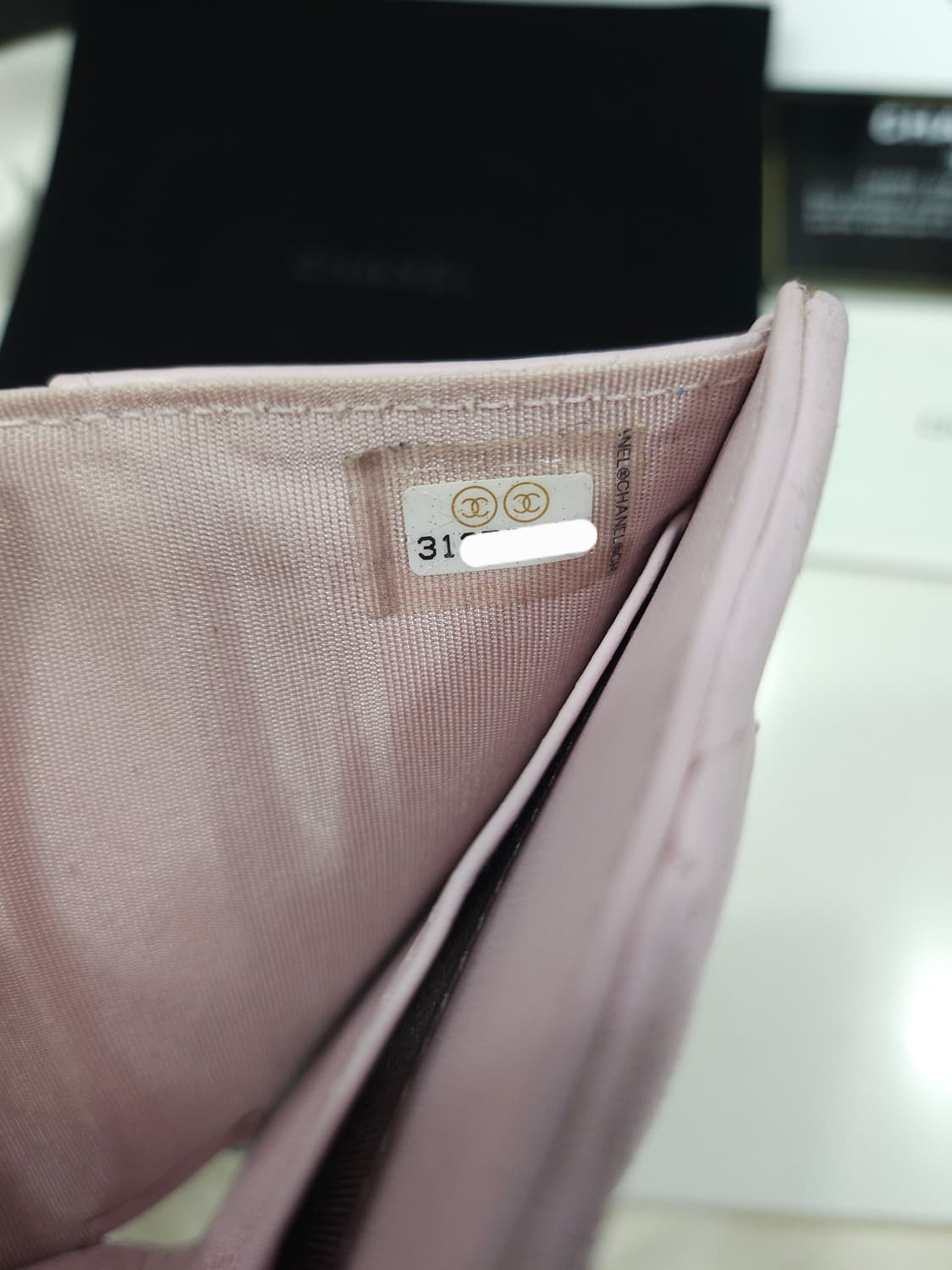 [정품] 샤넬 19 스몰 3단 플랩 지갑 AP1789 상품이미지10