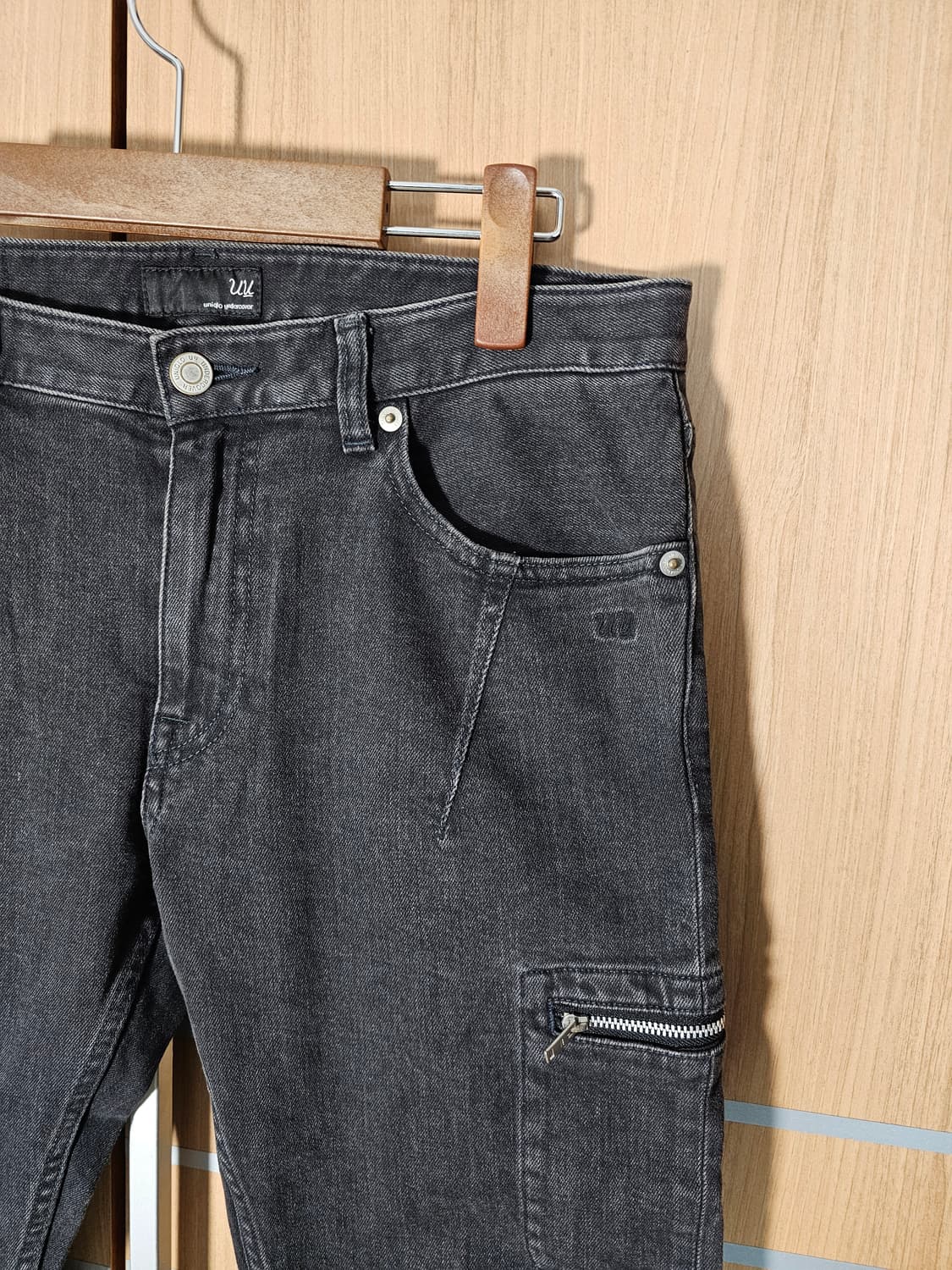 유니클로 언더커버 흑청데님팬츠/30 상품이미지3
