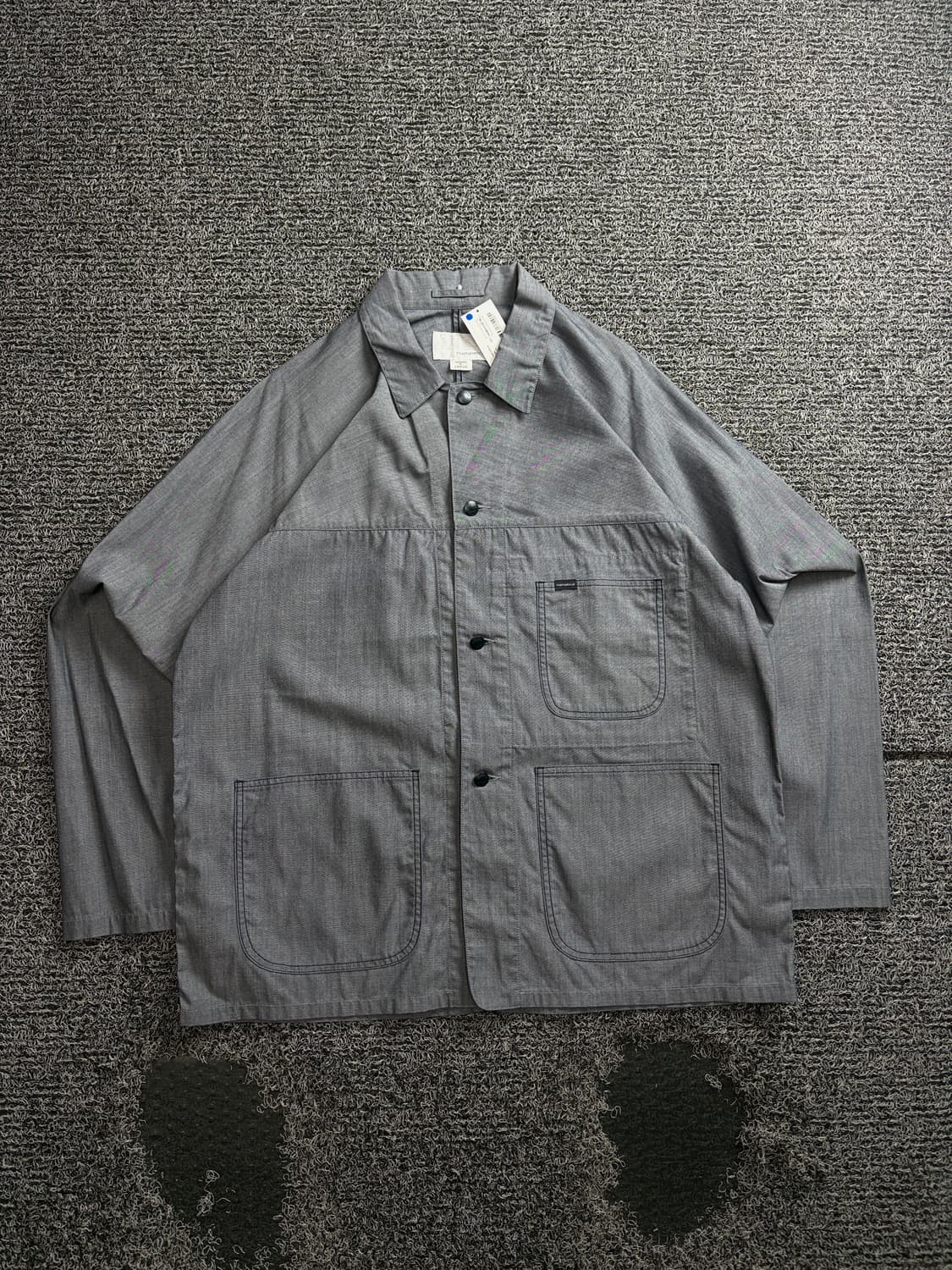 (새상품) 나나미카 커버올 샴브레이 워크 자켓 3872 상품이미지2