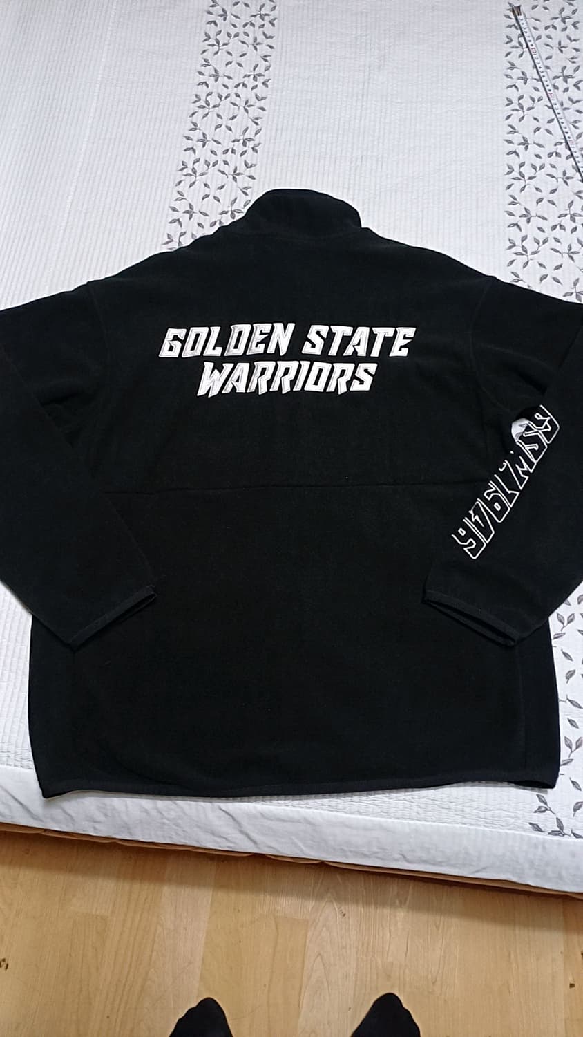 NBA 골든스테이트 플리스 실측110 가슴62 기장77 상품이미지4