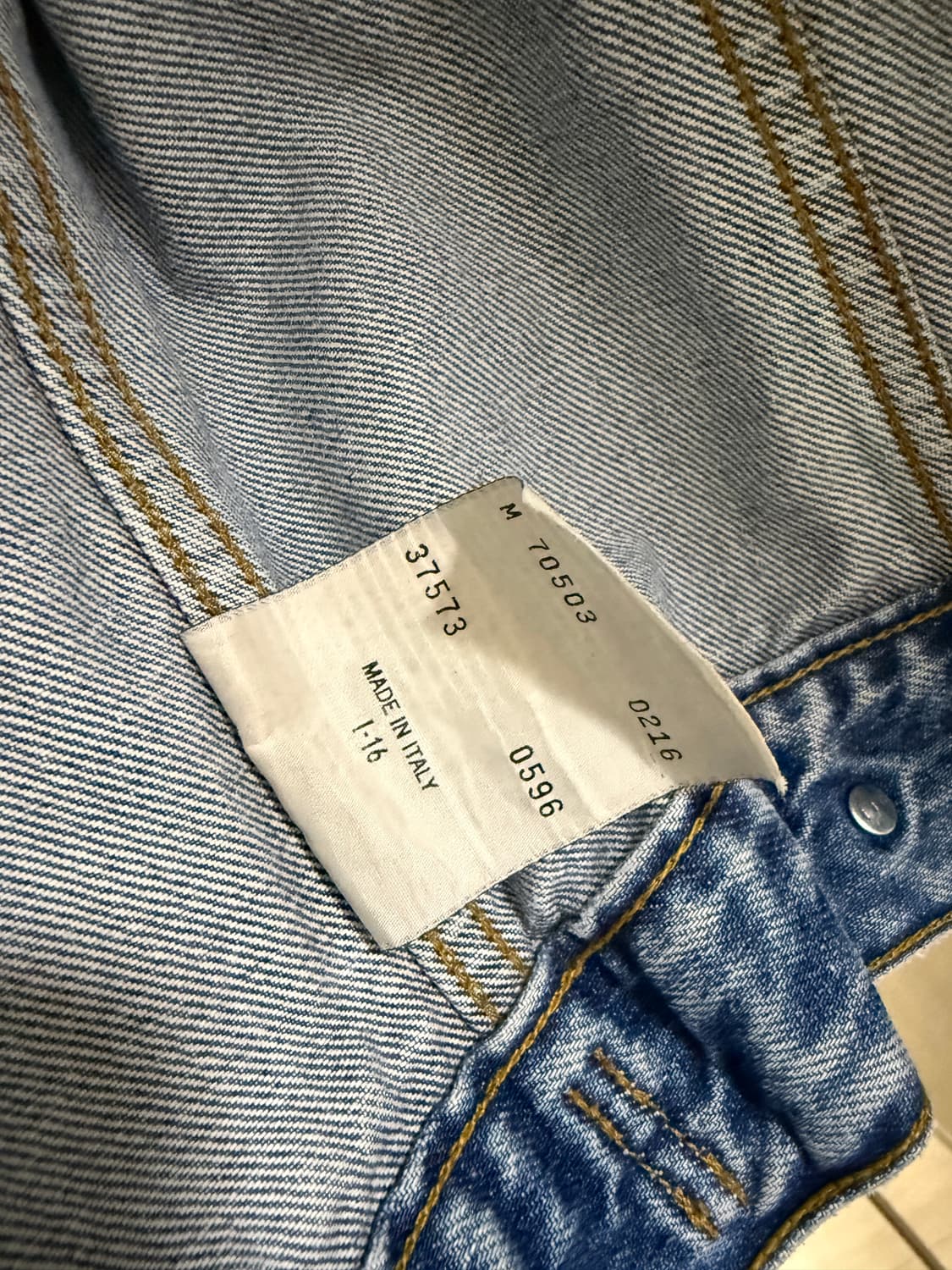 리바이스 3세대 이태리생산 M 상품이미지4