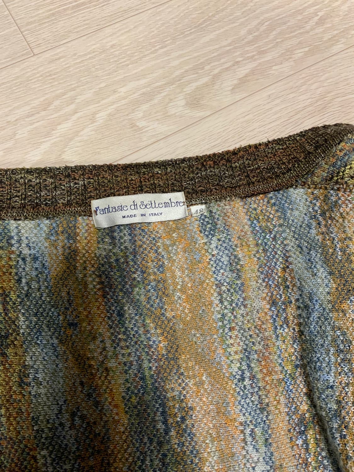 [Fantasie di Settembre] 일본 패턴 니트 가디건 48사 상품이미지3