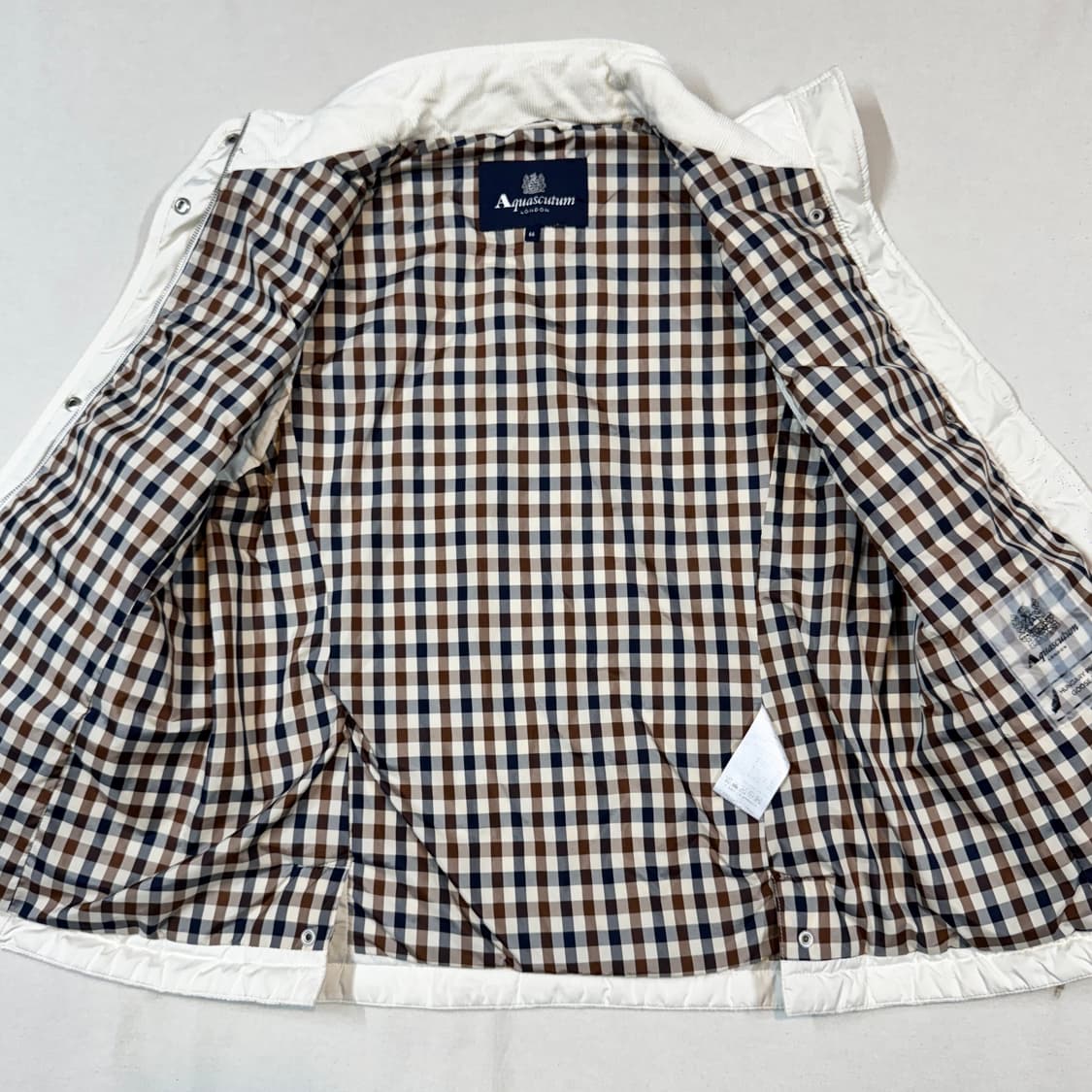 66) 아쿠아스큐텀 구스다운 퀼팅 베스트 조끼패딩 상품이미지6